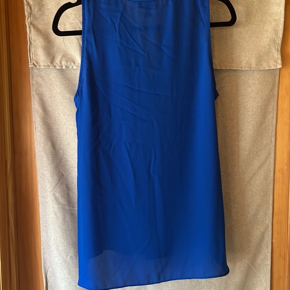 Royal blue blouse - Picture 3 of 4